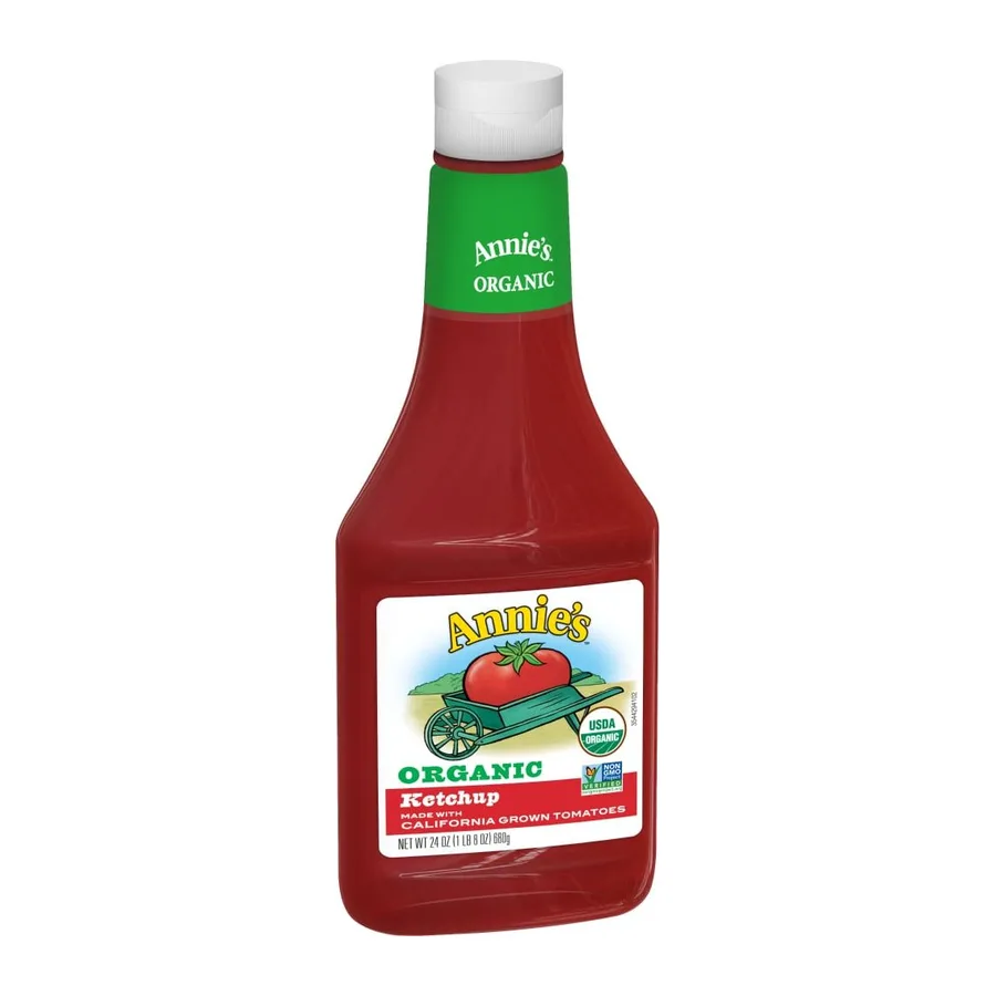 Annie's Organic Ketchup, front of pack