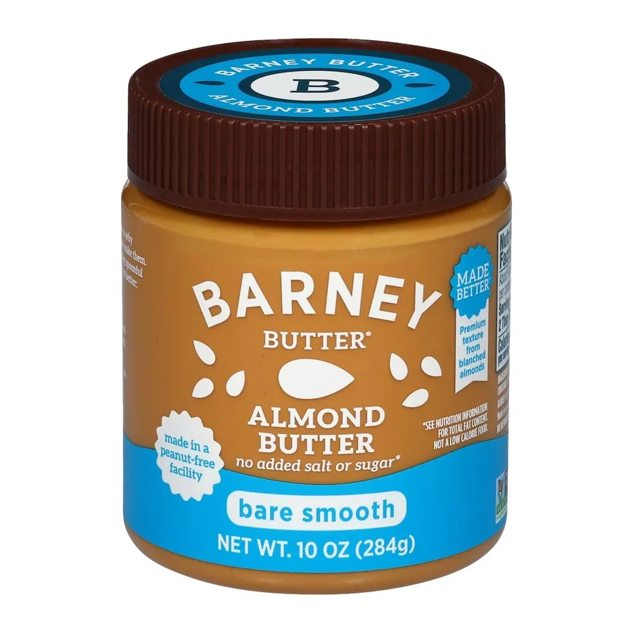 Barney Butter Smooth almond butter, front of pack