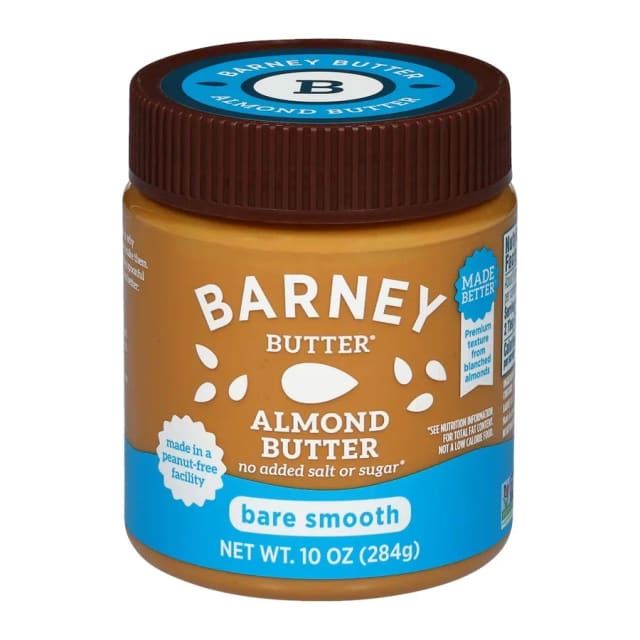 Barney Butter Smooth almond butter, front of pack