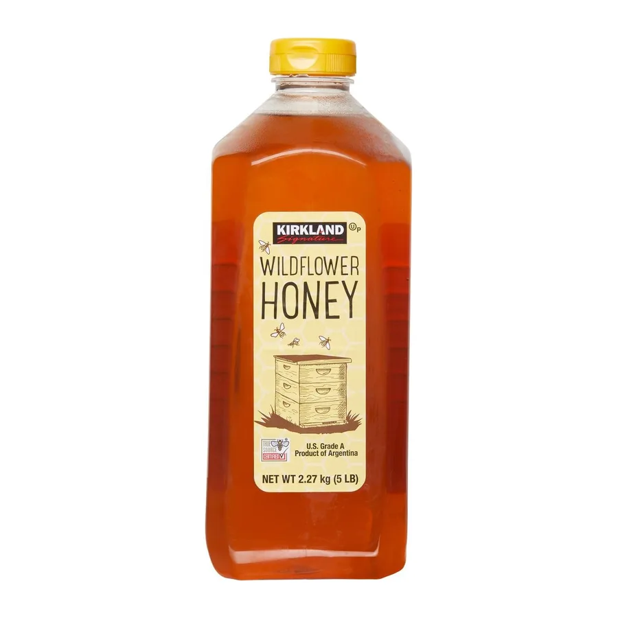 Kirkland Signature Wildflower honey, front of pack