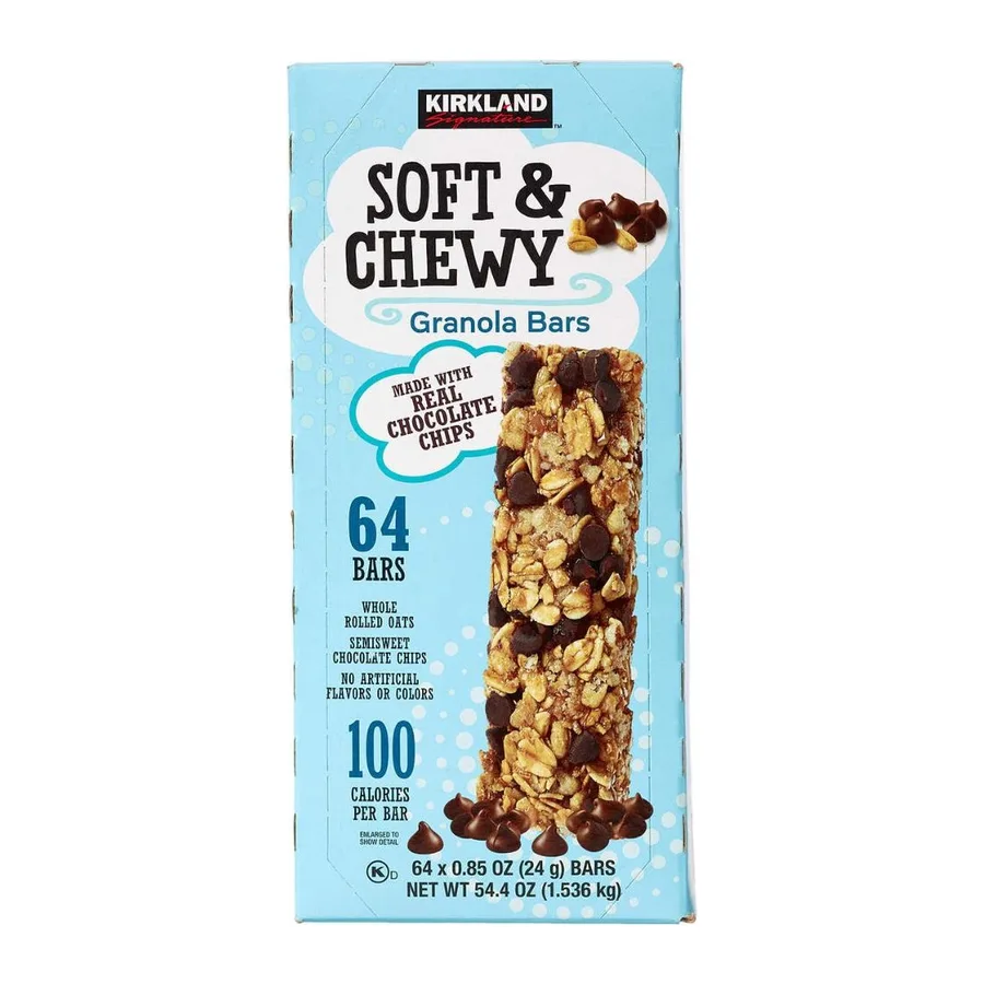 Costco Soft and Chewy Granola Bars, front of pack