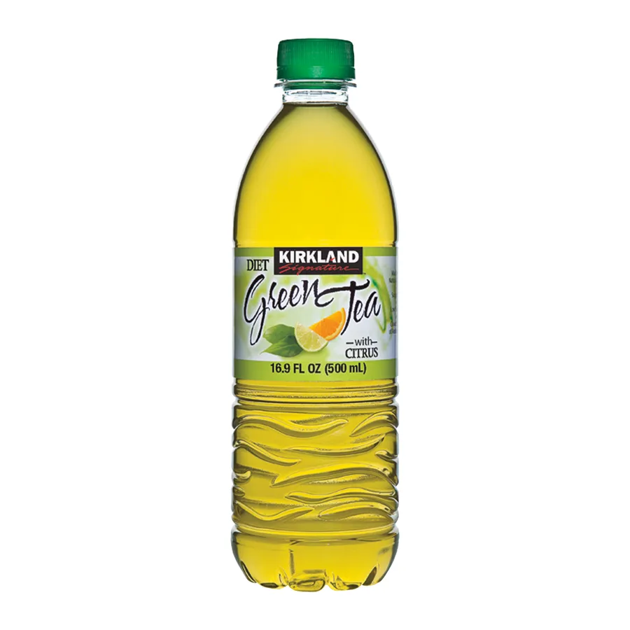 Kirkland Signature Diet Green Tea with Citrus, front of pack