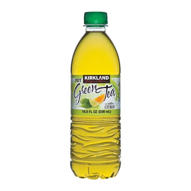 Kirkland Signature Diet Green Tea with Citrus, front of pack