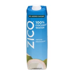 Zico Natural Coconut Water, front of pack
