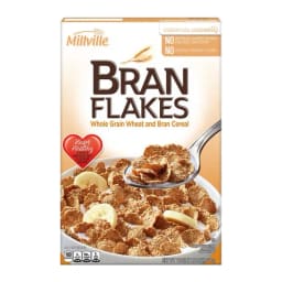 Aldi Bran Flakes, front of pack