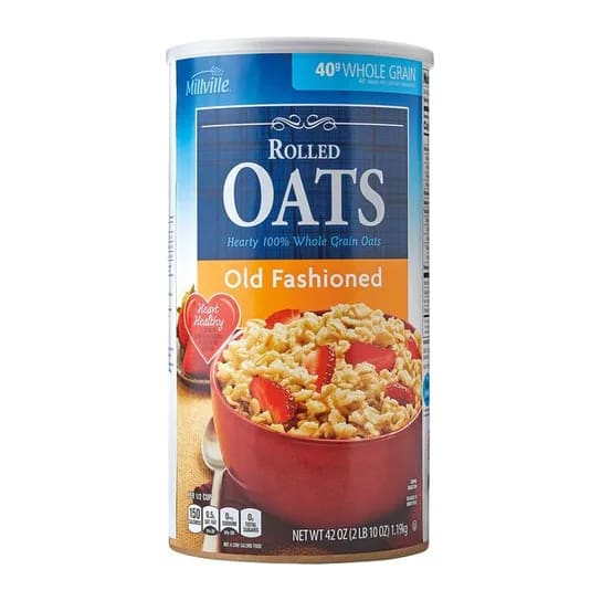 Millville Rolled Oats Old Fashioned, front of pack