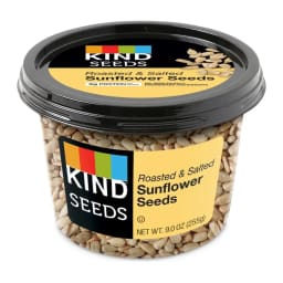 Kind Roasted & Salted Sunflower Seeds, front of pack