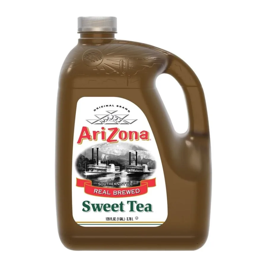 Arizona Southern Style Real Brewed Sweet Tea, front of pack