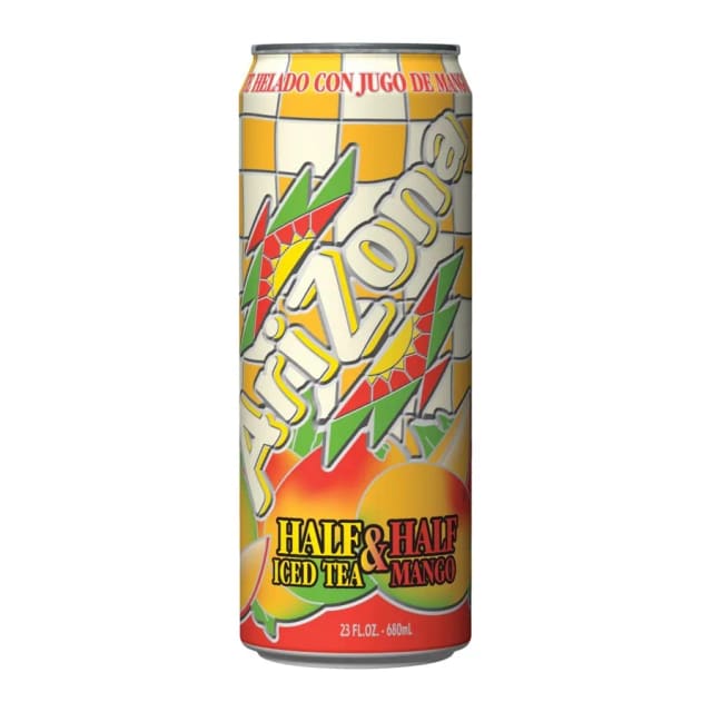Arizona Half & Half, Iced Tea & Mango, front of pack