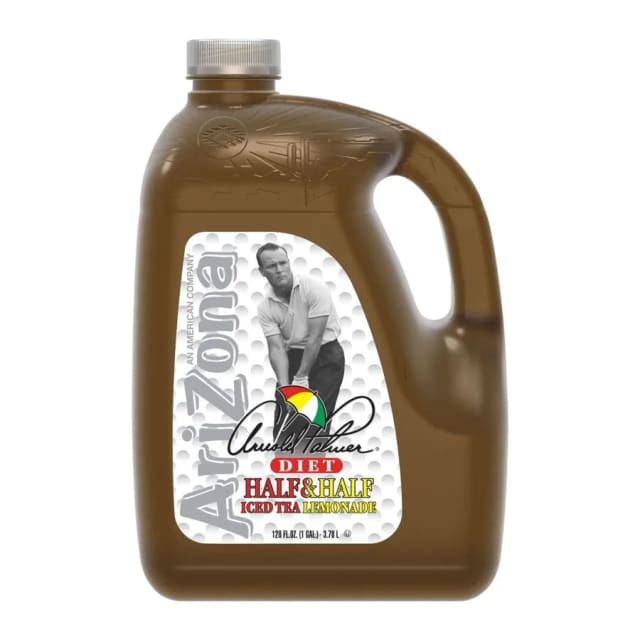 Arizona Arnold palmer zero calorie iced tea and lemonade, front of pack