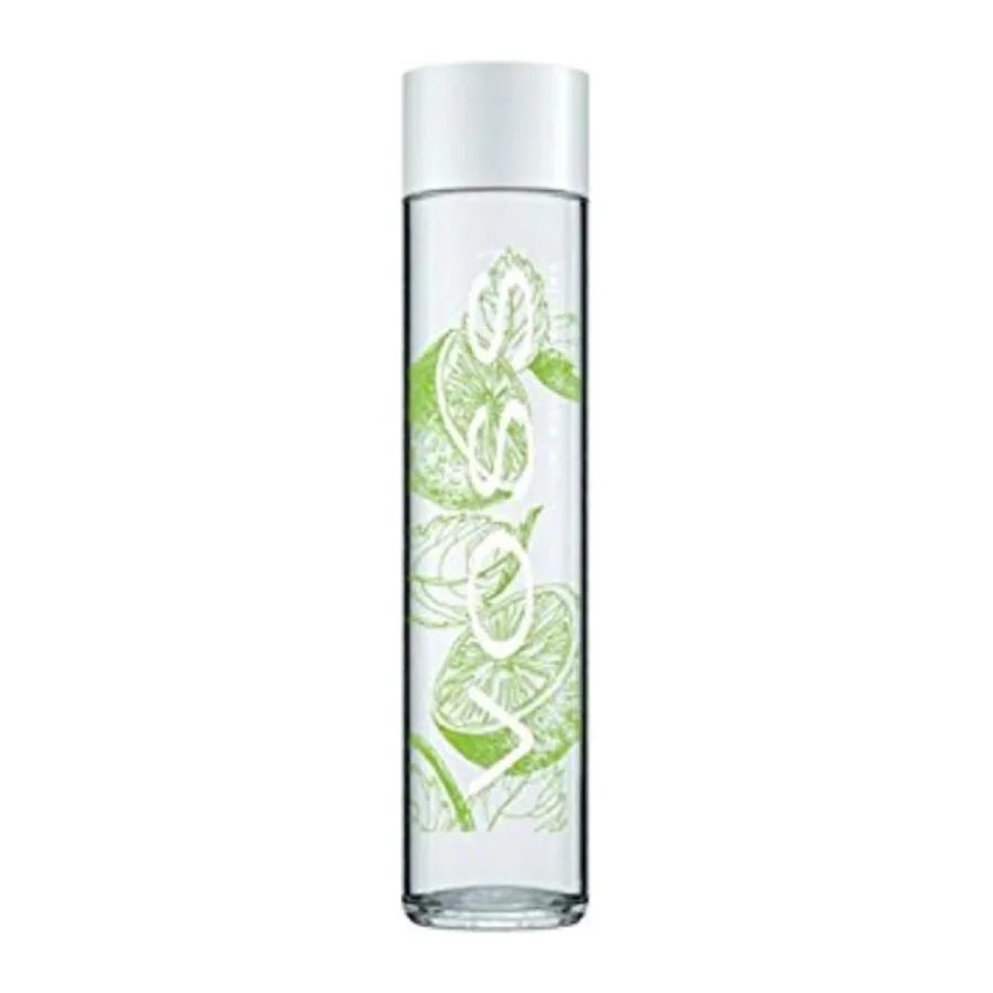 Voss Sparkling artesian water from norway, front of pack