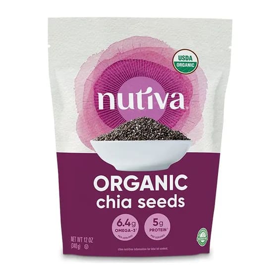 Nutiva Chia Seed, front of pack