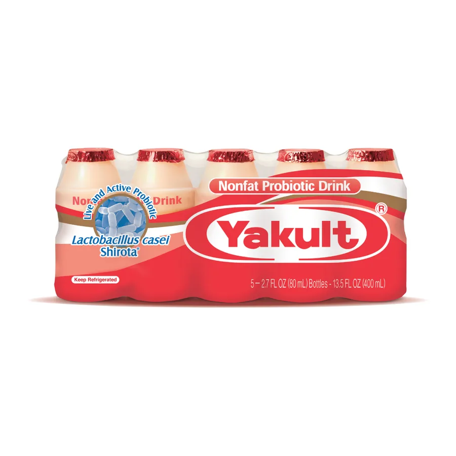 Yakult Probiotic Drink, front of pack