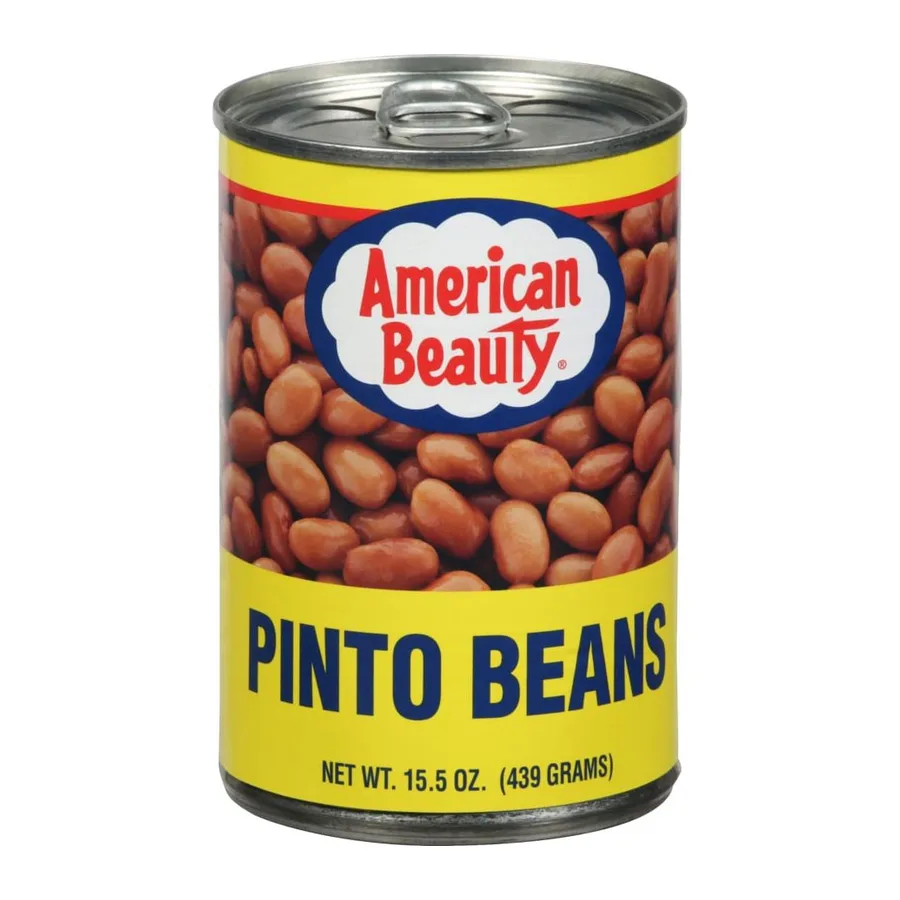 American Beauty Pinto Beans, front of pack