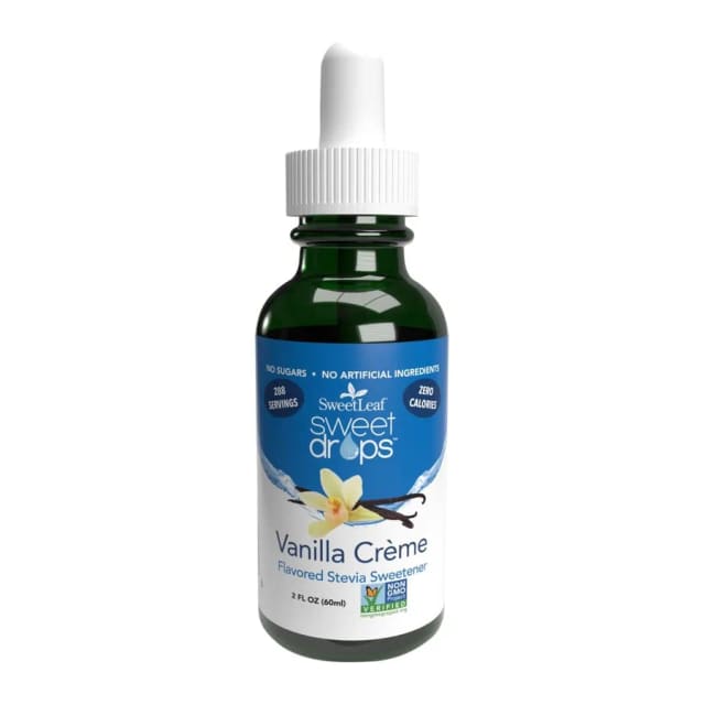 Sweetleaf Liquid Stevia Vanilla Creme, front of pack