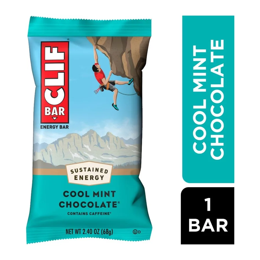 Clif Bar Cool Mint Chocolate, front of pack