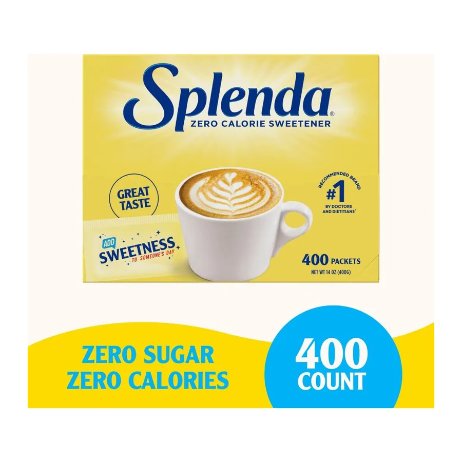 Splenda Zero Calorie Sweetener, front of pack
