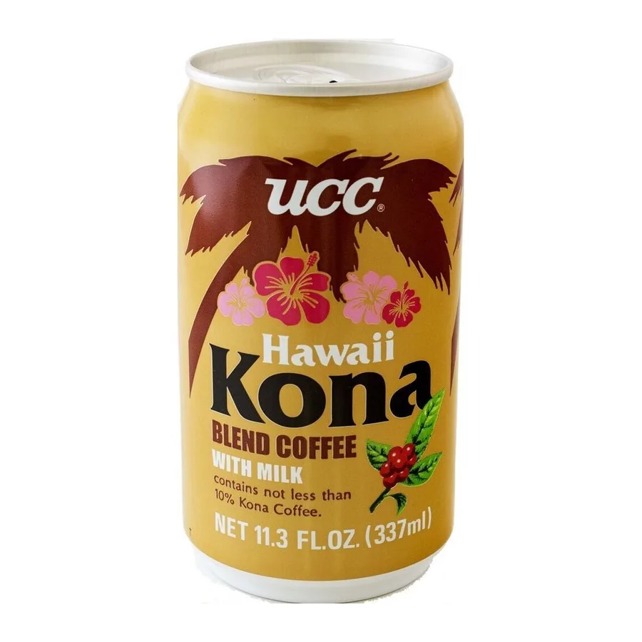 Ucc Hawaii Kona Blend Coffee with Milk, front of pack