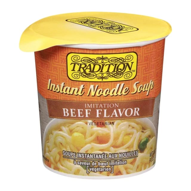 Tradition Traditional beef flavor, front of pack