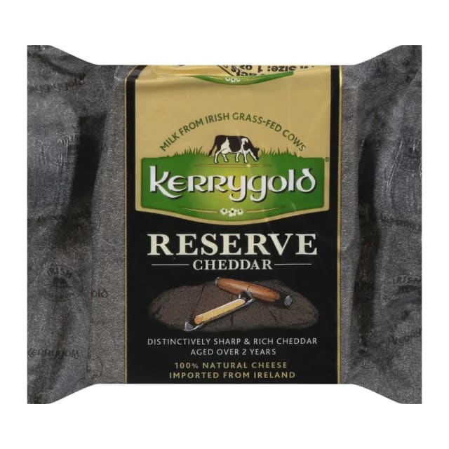 Kerrygold Reserve Cheddar Cheese, front of pack