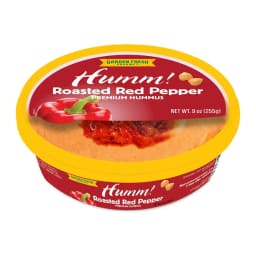 Garden Fresh Gourmet Humm! Roasted Red Pepper Hummus, front of pack