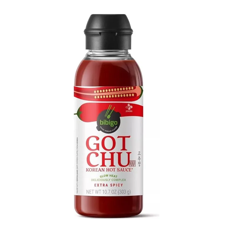 Bibigo GOTCHU Korean Hot Sauce, front of pack