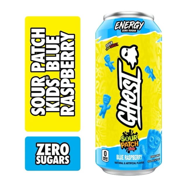 Ghost Energy, front of pack