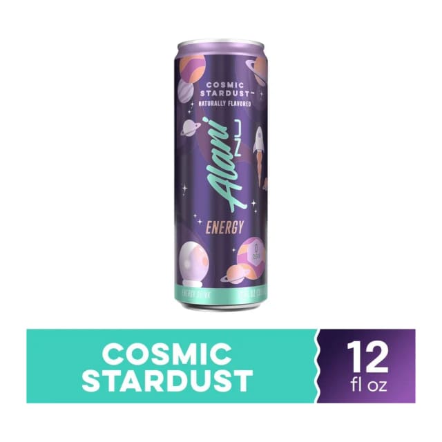 Alani Nu Cosmic Stardust, front of pack