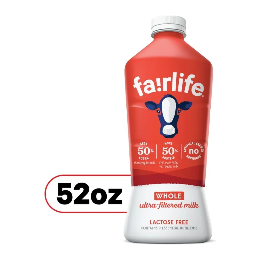 Fairlife Whole, front of pack