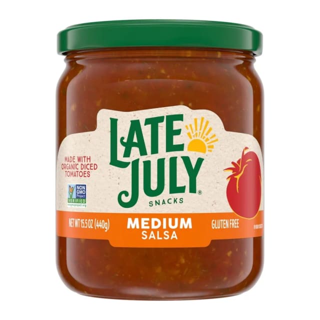 Late July Medium Salsa, front of pack