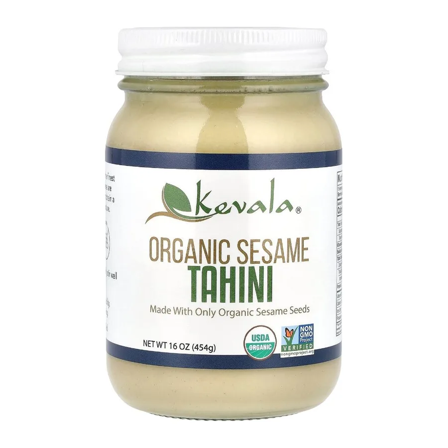 Kevala Organic sesami tahini, front of pack