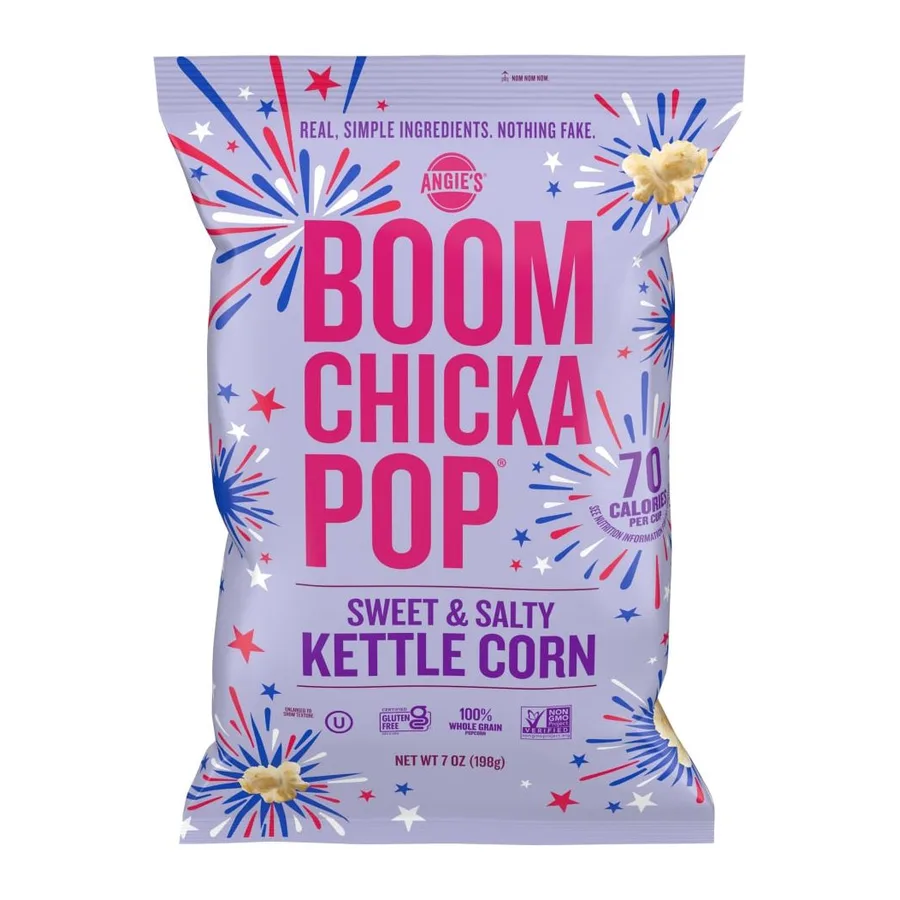 Angie's BOOMCHICKAPOP Boom Chicka Pop Sweet & Salty Kettle Corn, front of pack