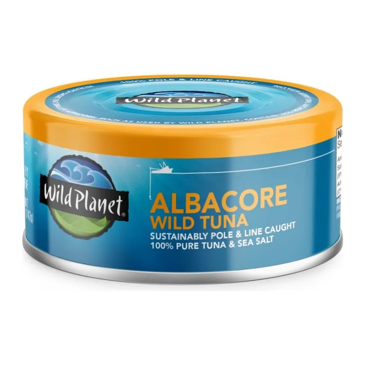 Wild Planet Wild Albacore Tuna, front of pack