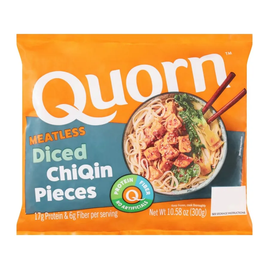 Quorn Meatless Pieces, front of pack