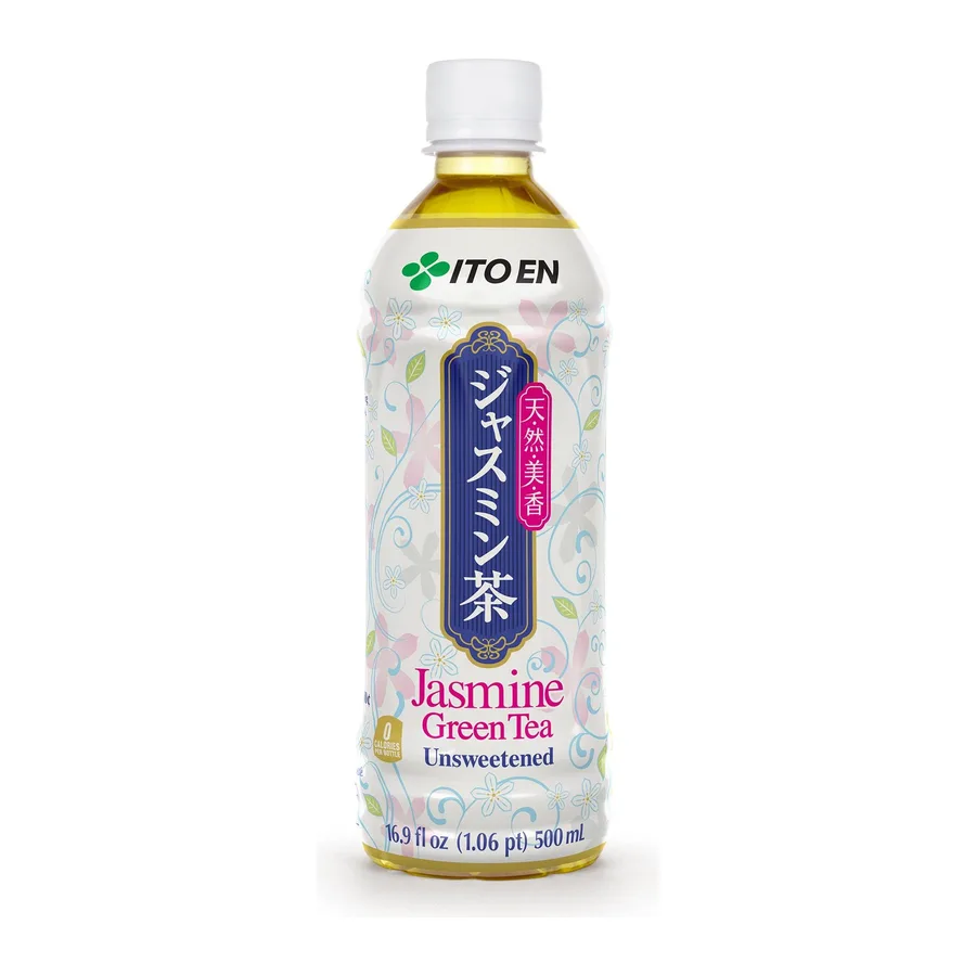 Ito En Jasmine Green Tea Unsweetened, front of pack