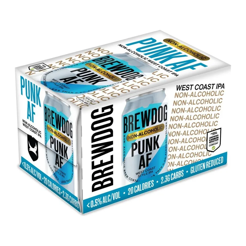 BrewDog Punk AF, front of pack