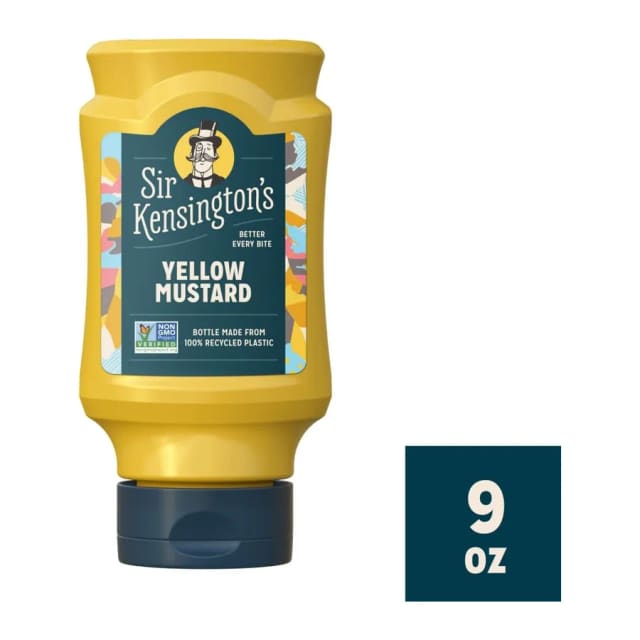Sir Kensington's Yellow Mustard, front of pack