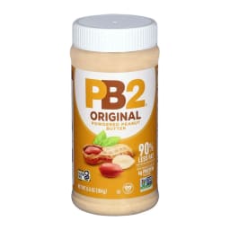 Pb2 Powdered peanut butter, front of pack