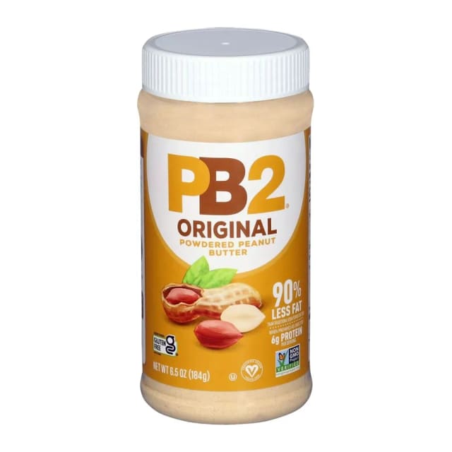 Pb2 Powdered peanut butter, front of pack