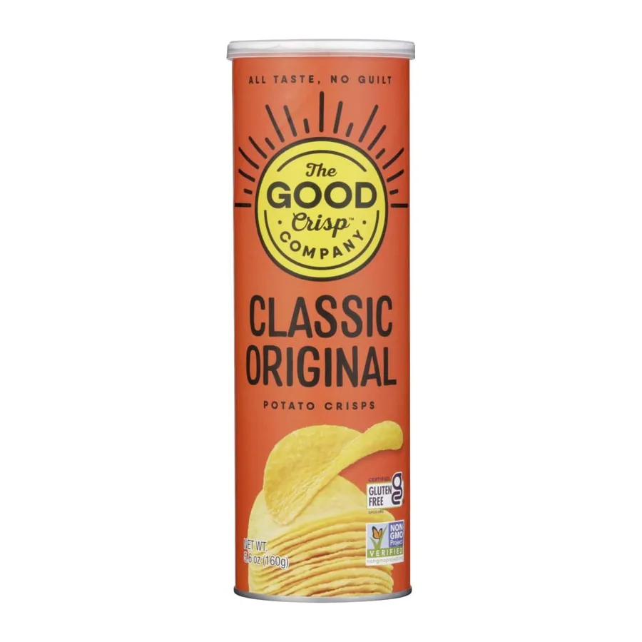 The Good Crisp Company Stacked Potato Crisps - Original, front of pack
