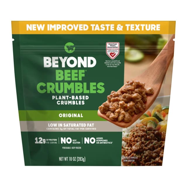Beyond Meat Beyond Beef® Crumbles Plant-Based Crumbles Original, front of pack
