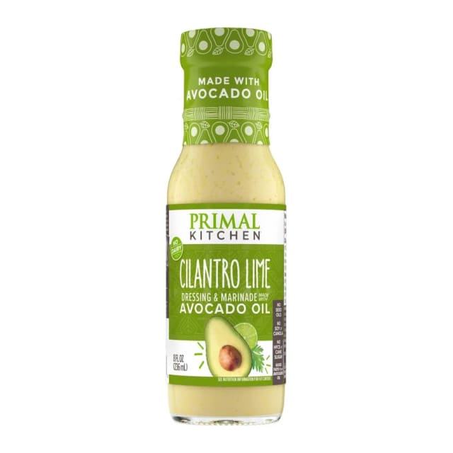 Primal Kitchen Cilantro lime dressing, front of pack