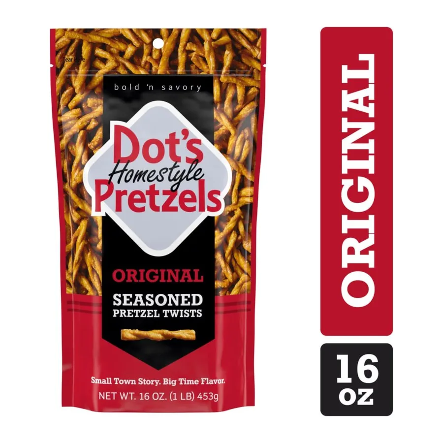 Dot's Homestyle Pretzels Pretzel Twists - Original Seasoned, front of pack