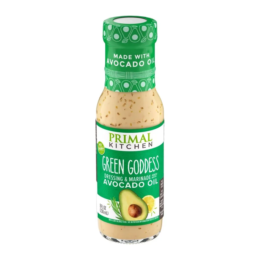 Primal Kitchen Green Goddess Dressing And Marinade, front of pack