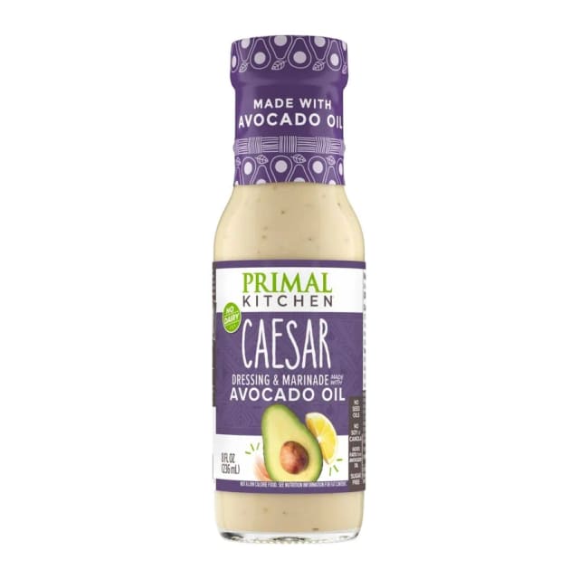 Primal Kitchen Caesar Dressing & Marinade Made With Avocado Oil, front of pack
