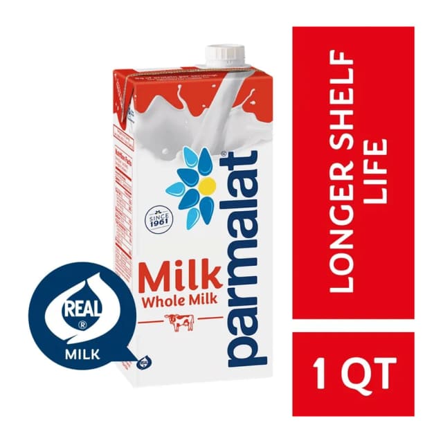Parmalat Whole Milk, front of pack