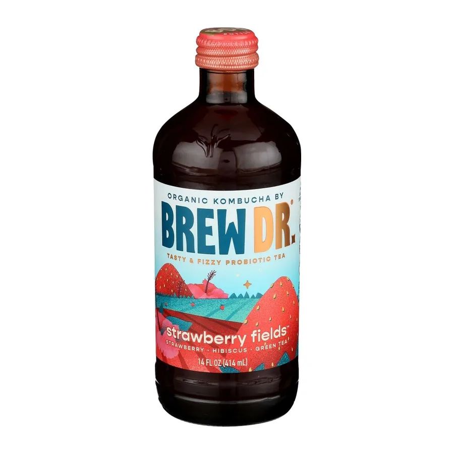 Brew Dr Strawberry Fields, front of pack