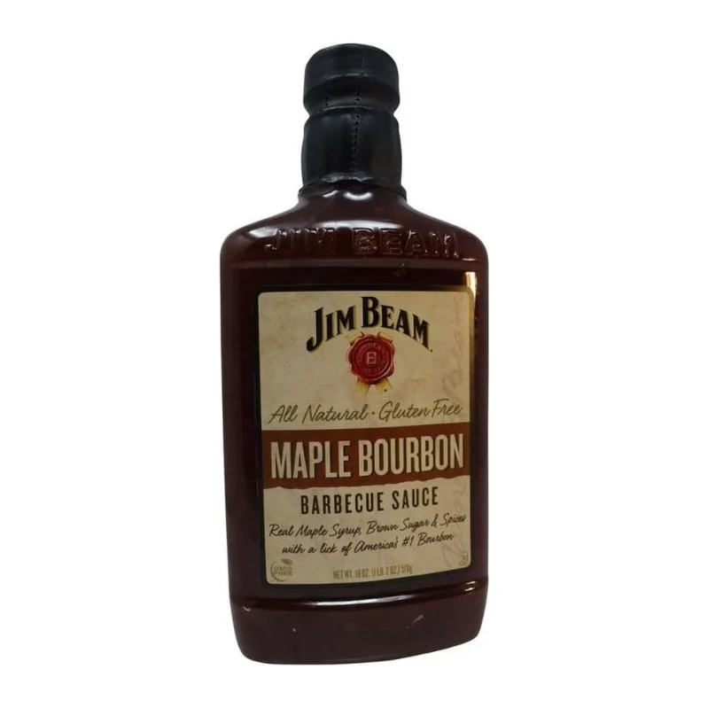 Jim Beam Maple Bourbon Bbq Sauce, front of pack