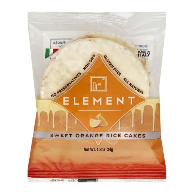 Element Rice Cakes, front of pack