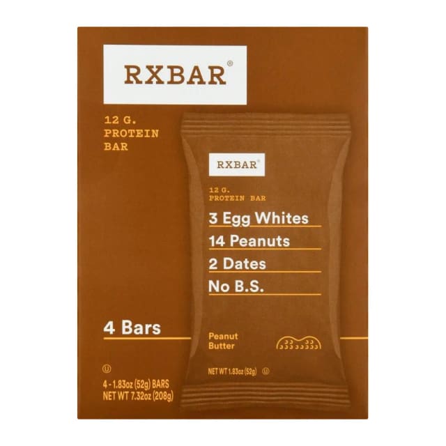 Rxbar Protein bar, front of pack
